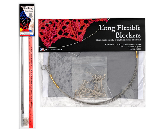 Leslye Solomon's Original Blockers Kit Bundle for Knit and Crochet