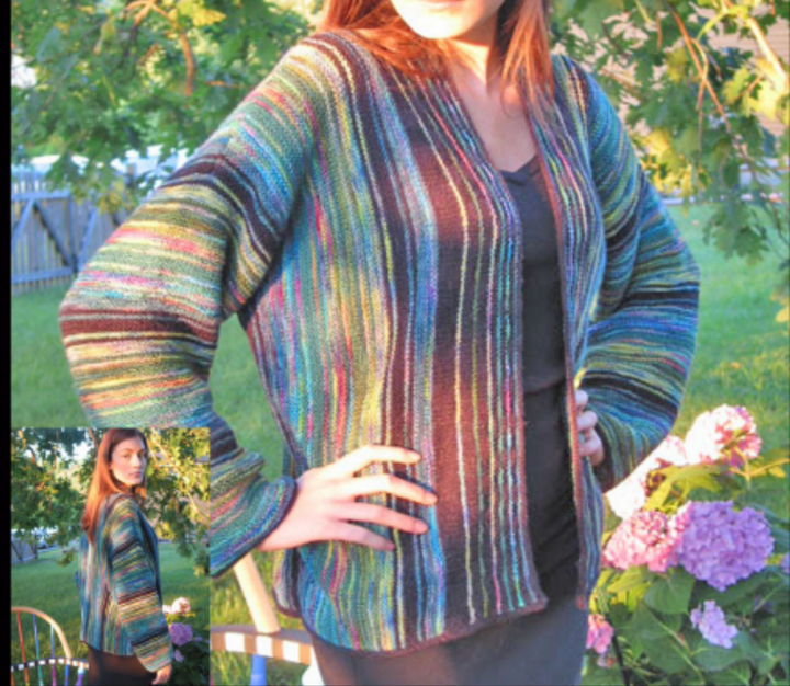 Translation missing: en.Vertical Kaleidoscope Cardigan Download