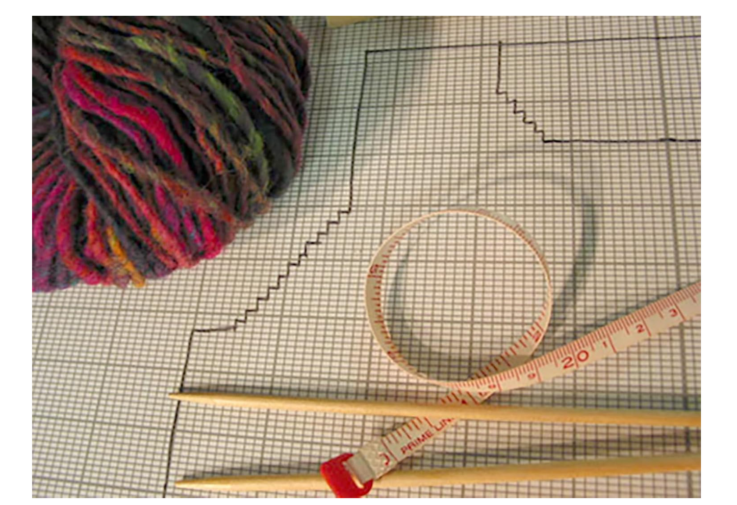 Design a Sweater Knitters' Grid - Knitting Graph Pape