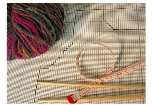 Translation missing: en.Design a Sweater Knitters' Grid - Knitting Graph Paper (click to learn more)