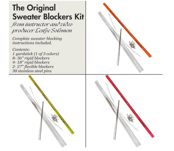 Translation missing: en.Leslye Solomon's Original Sweater Blockers Kit