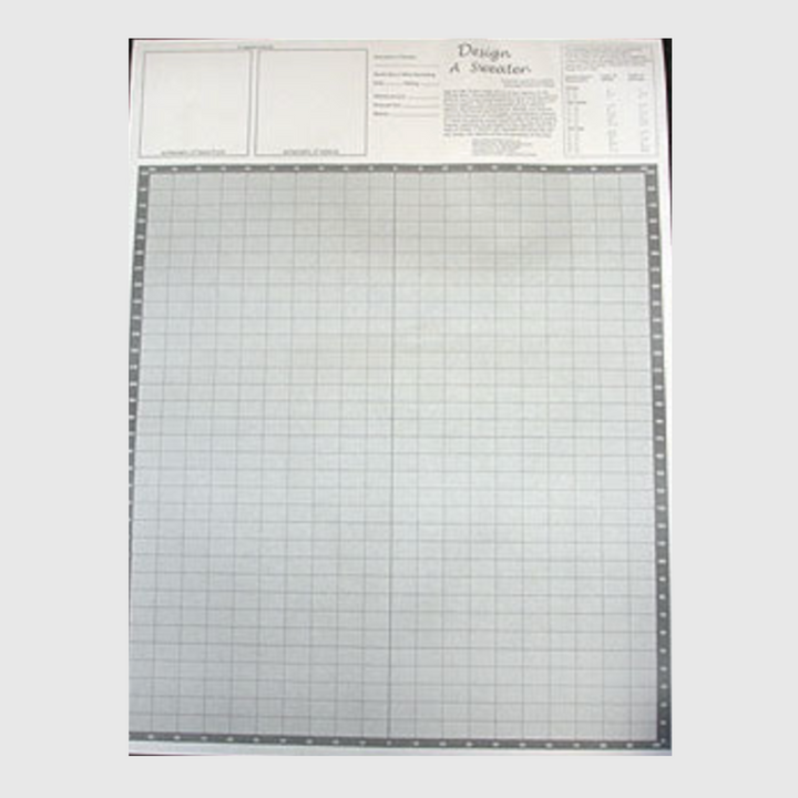 Translation missing: en.Design a Sweater Knitters' Grid - Knitting Graph Paper (click to learn more)