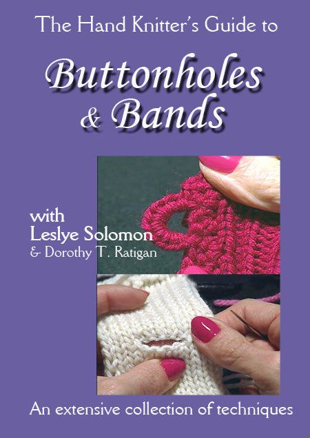 Translation missing: en.The Hand Knitter's Guide to Buttonholes and Bands - Digital Download