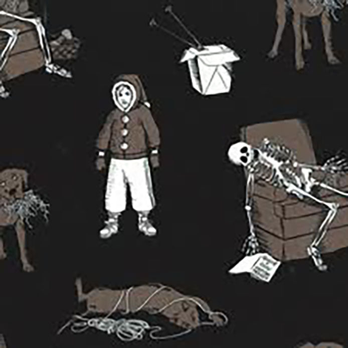 Translation missing: en.Knitmare on Elm Street by Michael Miller - Fabric by the Yard