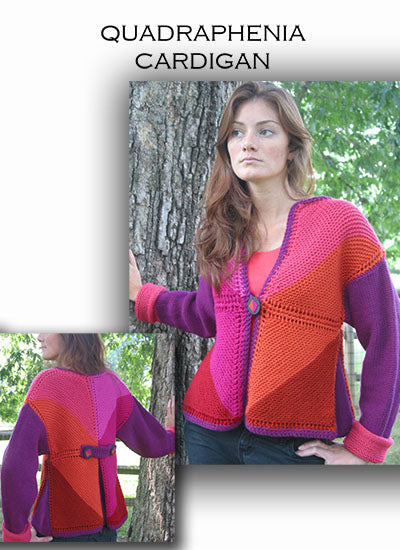 Quadraphenia Cardigan by Leslye Solomon - Digital Download