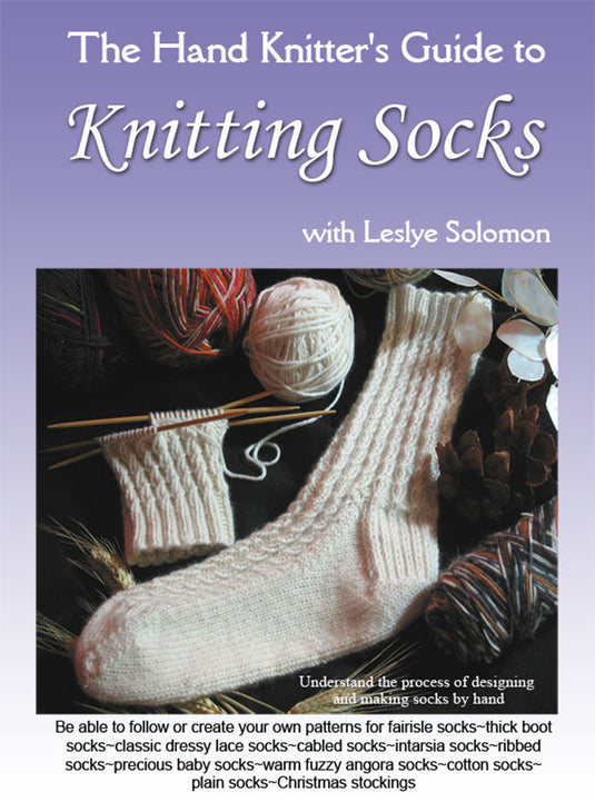 Translation missing: en.The Hand Knitter's Guide to Knitting Socks by Leslye Solomon Digital Download
